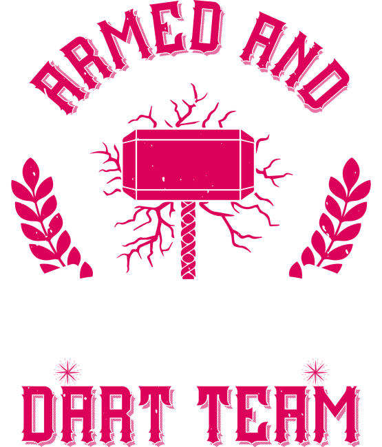 Armed and Hammered dart team-01