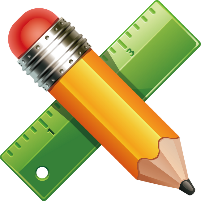 —Pngtree—pencil ruler ruler drawing tool_3840383