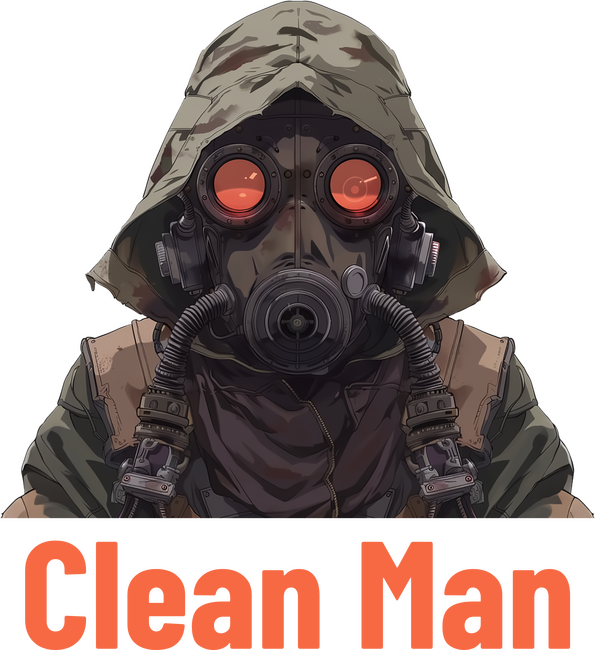 clean man