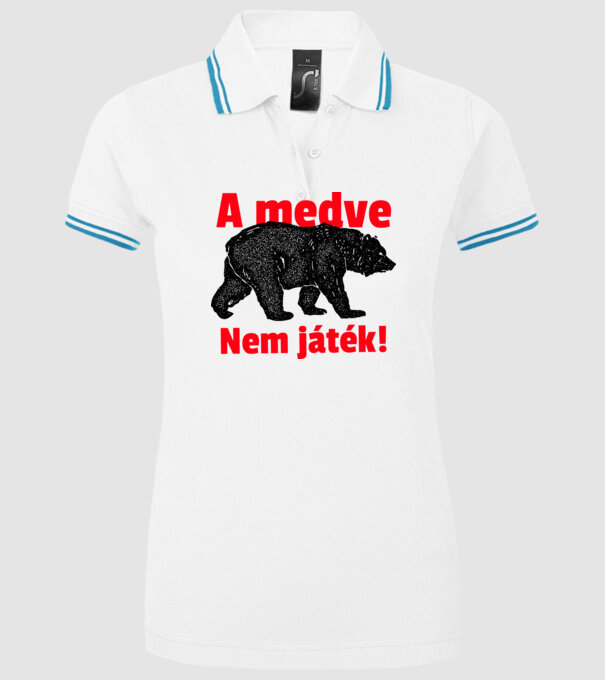  minta fehér pólón