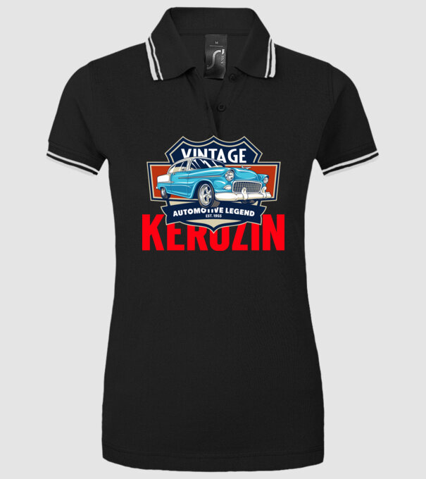  minta fekete pólón
