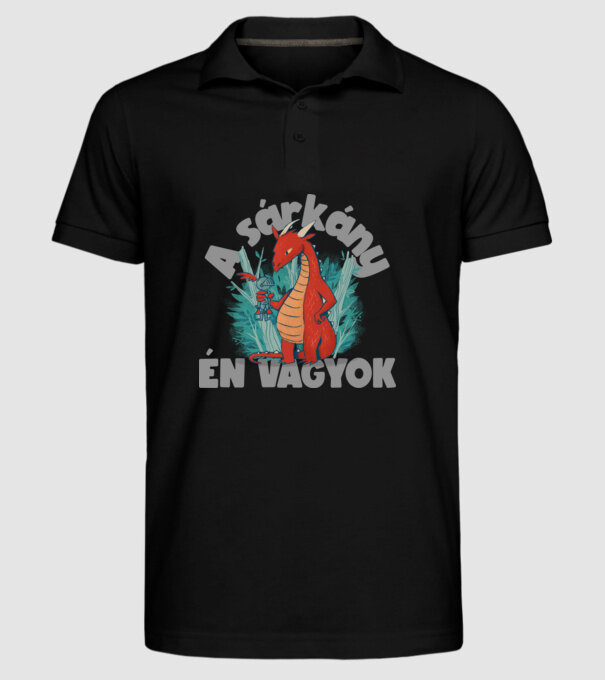  minta fekete pólón
