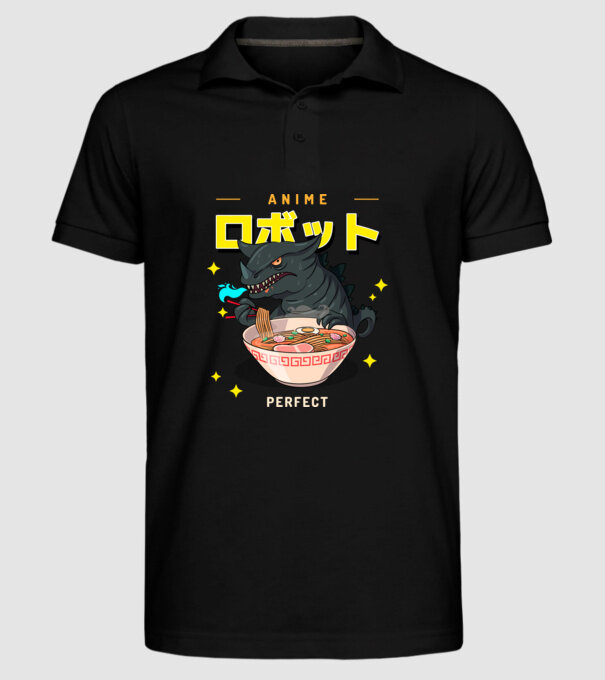  minta fekete pólón